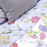 Cogal Set Lenzuola-Copriletto Matrimoniale Fiori di Campo 2603S50