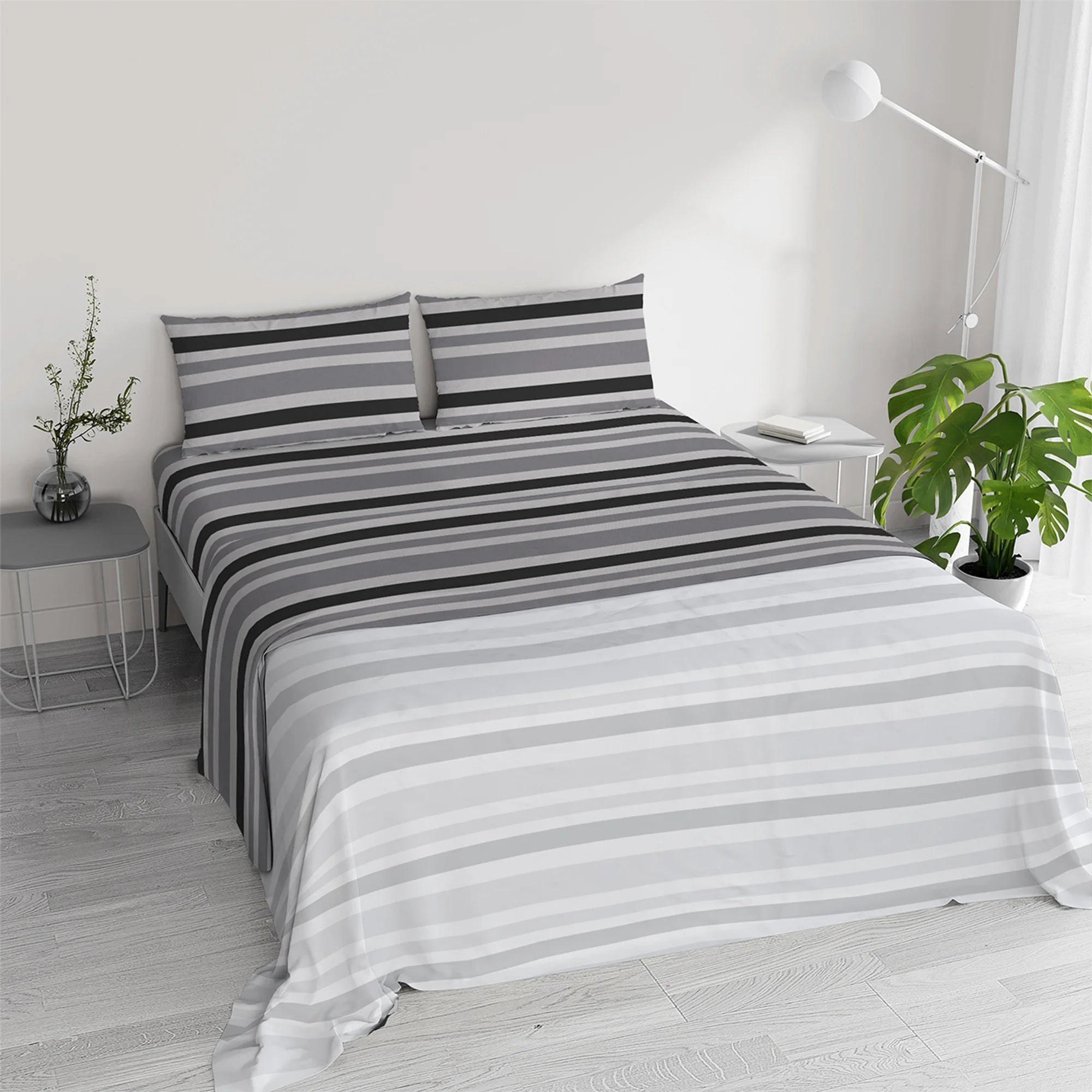 Completo Lenzuola 100% Cotone Ida - Varie Dimensioni