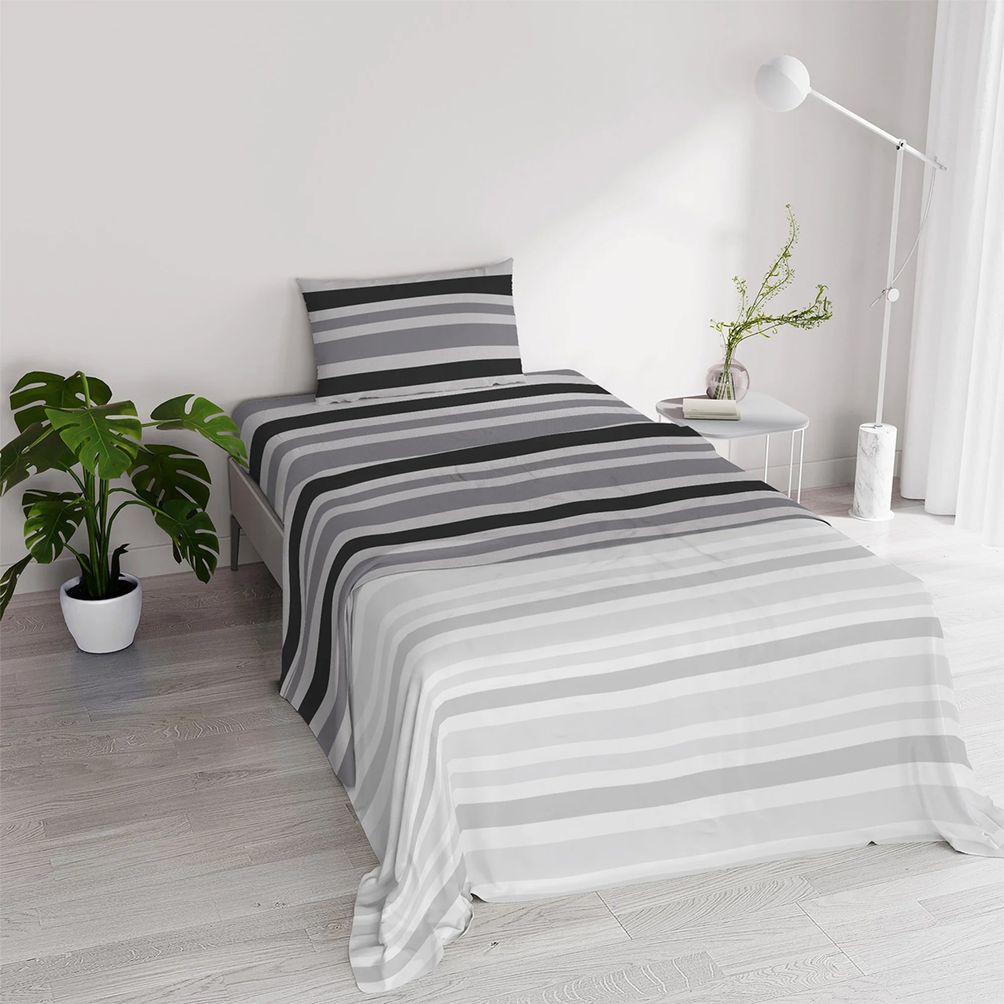 Completo Lenzuola 100% Cotone Ida - Varie Dimensioni
