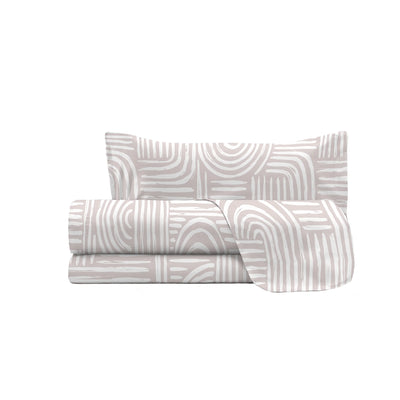 Completo Lenzuola 100% Cotone Ida - Varie Dimensioni