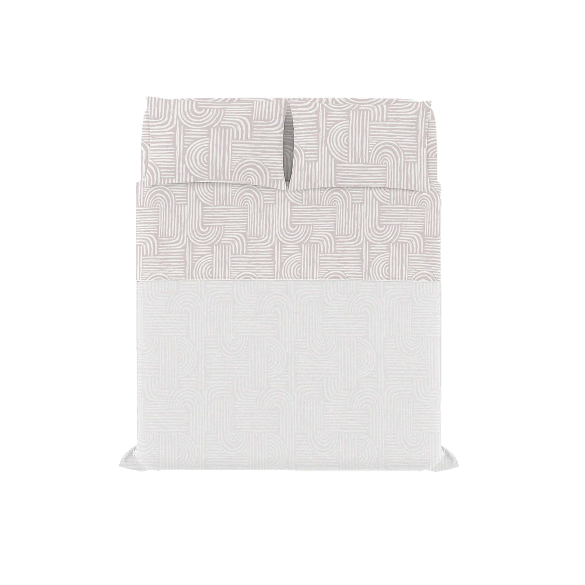 Completo Lenzuola 100% Cotone Ida - Varie Dimensioni