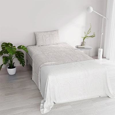 Completo Lenzuola 100% Cotone Ida - Varie Dimensioni