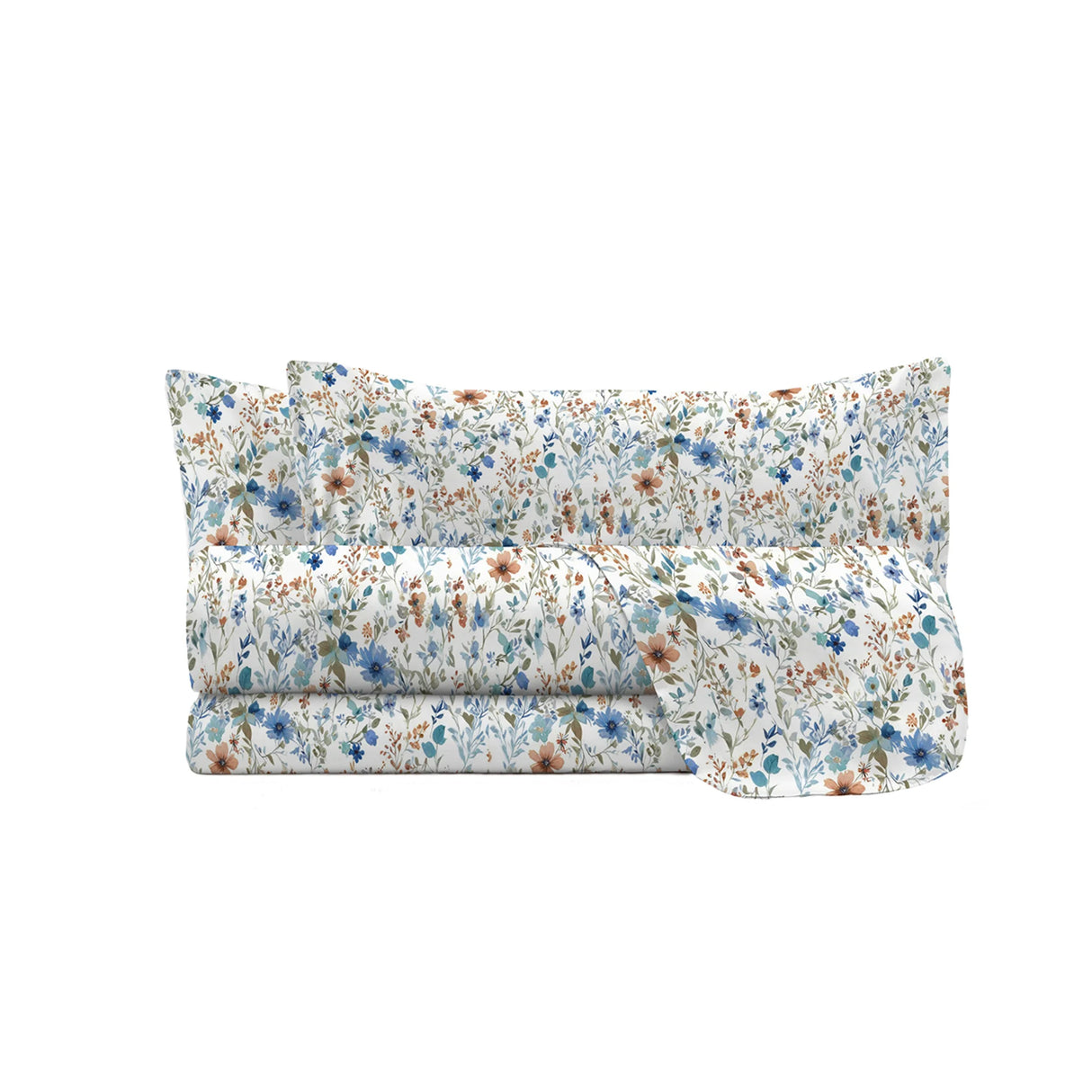 Completo Lenzuola 100% Cotone Ida - Varie Dimensioni