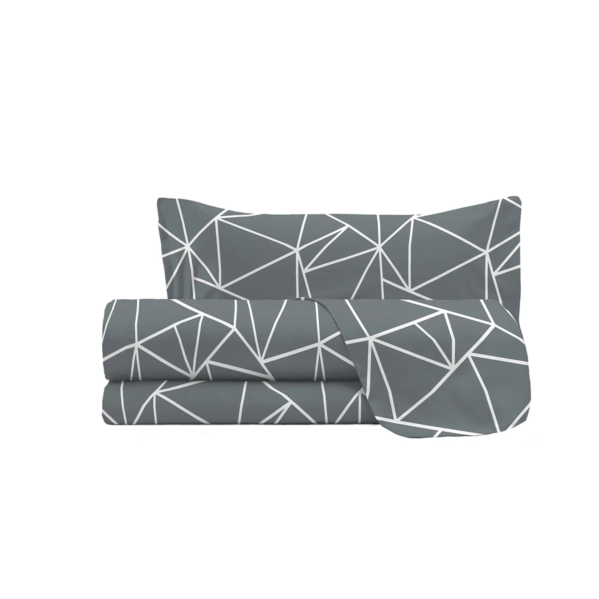 Completo Lenzuola 100% Cotone Ida - Varie Dimensioni