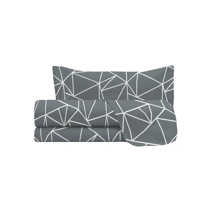 Completo Lenzuola 100% Cotone Ida - Varie Dimensioni