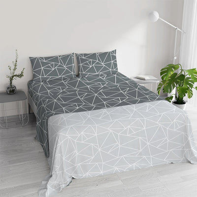 Completo Lenzuola 100% Cotone Ida - Varie Dimensioni