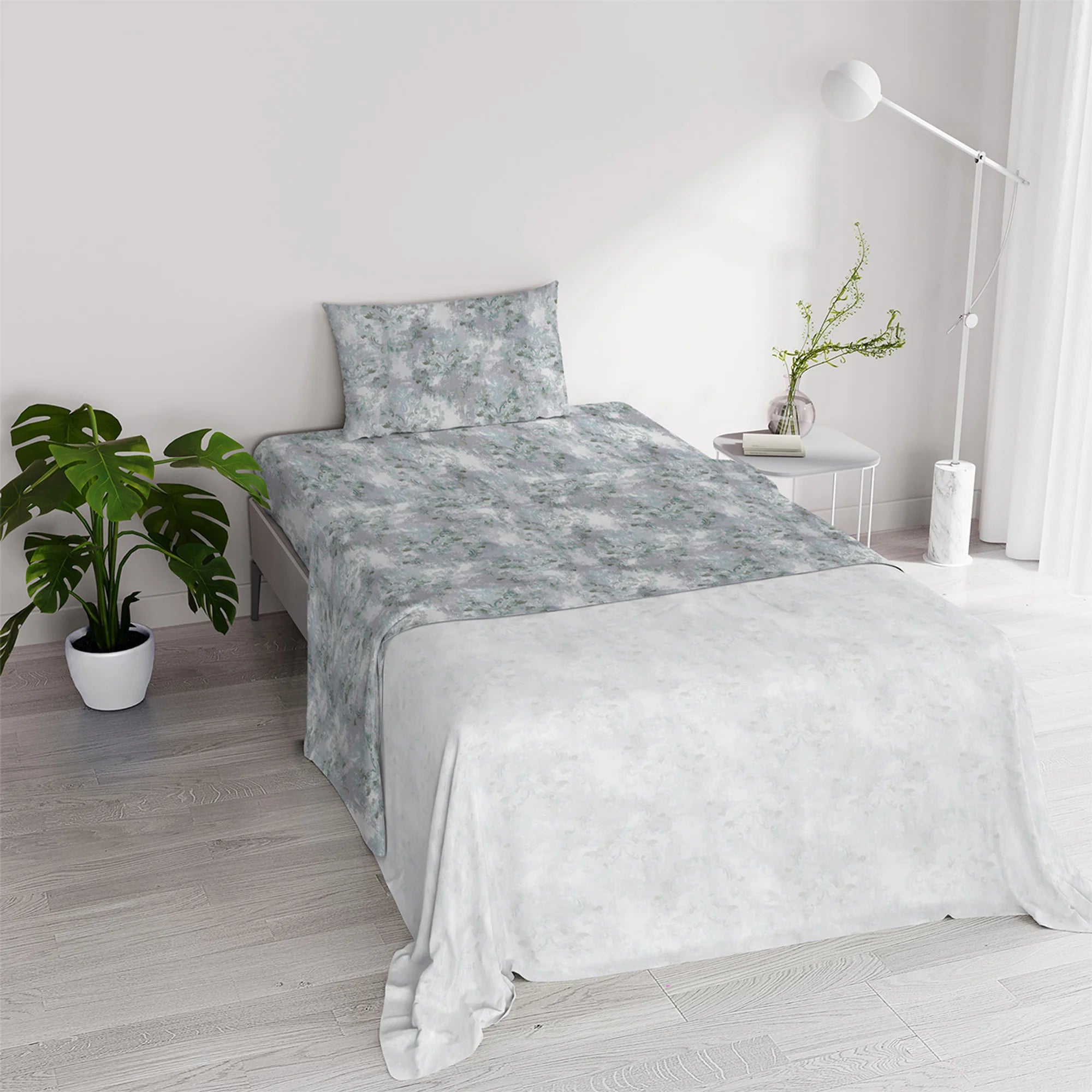 Completo Lenzuola 100% Cotone Ida - Varie Dimensioni