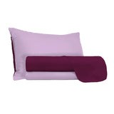 Completo Lenzuola in Puro Cotone Tinta Unita Colors Double - Varie Dimensioni