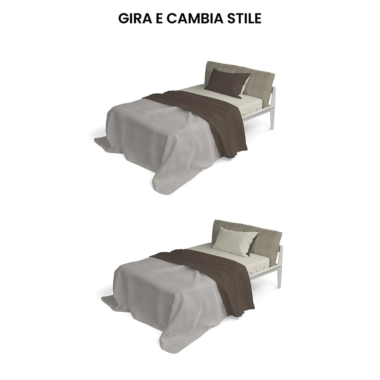 Completo Lenzuola in Puro Cotone Tinta Unita Colors Double - Varie Dimensioni