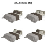 Completo Lenzuola in Puro Cotone Tinta Unita Colors Double - Varie Dimensioni