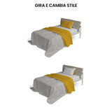 Completo Lenzuola in Puro Cotone Tinta Unita Colors Double - Varie Dimensioni