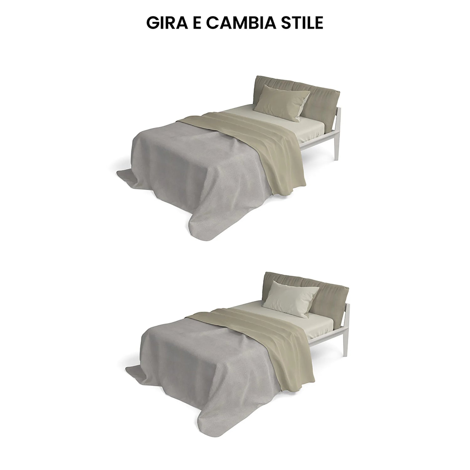 Completo Lenzuola in Puro Cotone Tinta Unita Colors Double - Varie Dimensioni