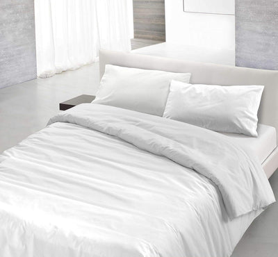 Copripiumino Piazza e Mezza in Puro Cotone Double Face Made in Italy B34 - Passarelli Biancheria