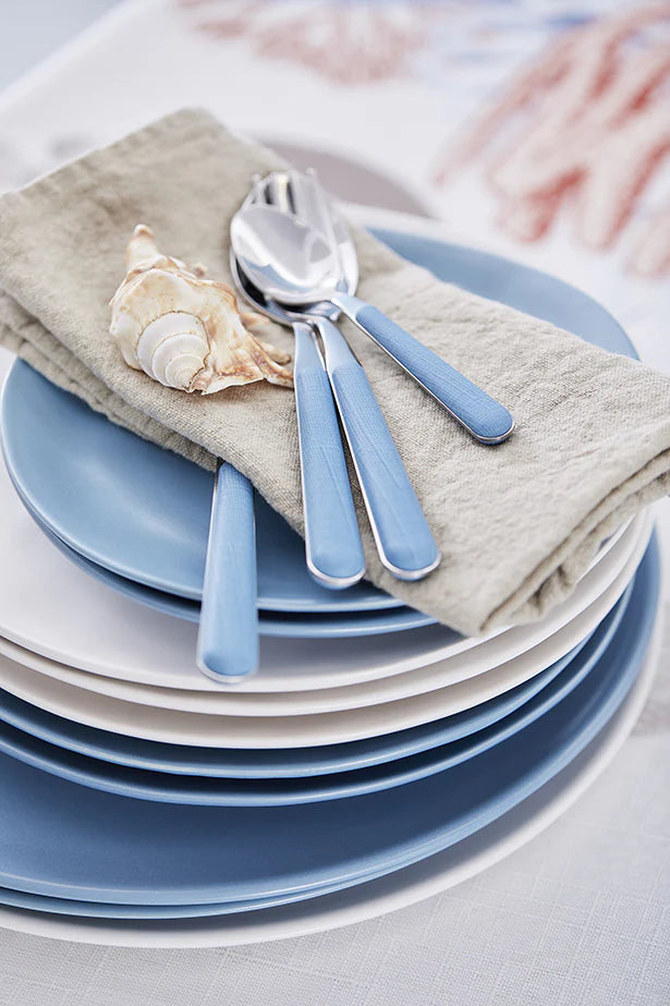 Maison Sucrée Servizio Posate Colorati 24 Pezzi in Acciaio Colorati Essenziale 2509S