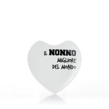 Set 2 Piatti Cuore Graffiti Nonno By Weissestal