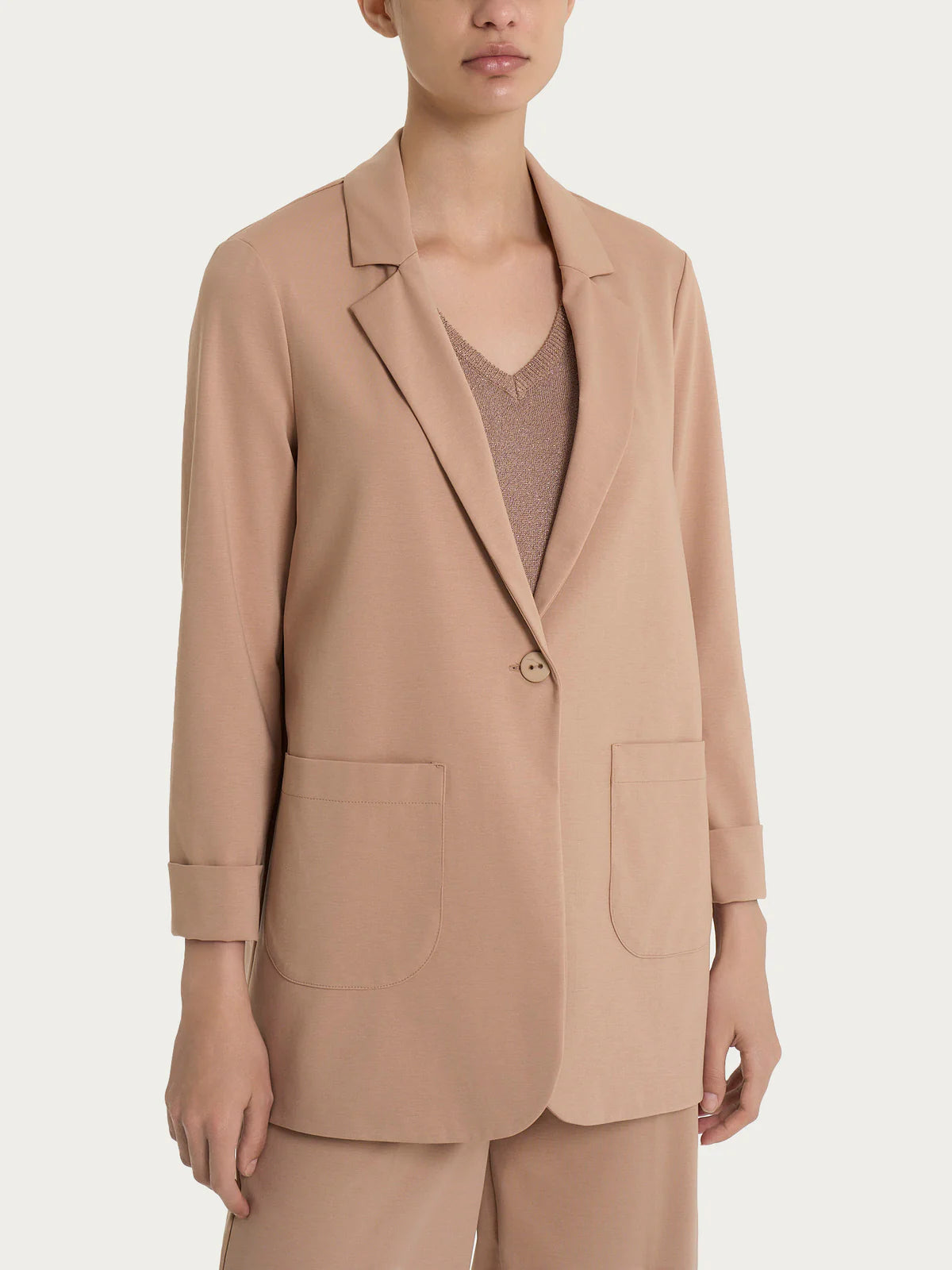 Ragno Blazer destrutturato in Compact Light D293GA S68