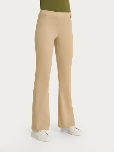 Ragno Pantalone flare con spacchetti in Satin Power DC62PC 2504S58