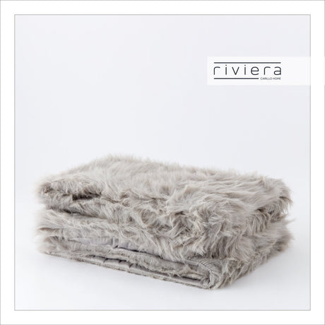 Riviera Plaid Pile Eco Pelliccia Sullivan 160x210cm. S60