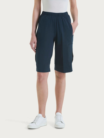 Ragno Pantalone Bermuda Cargo da Donna in Super Fresh DH15P1 2504S38