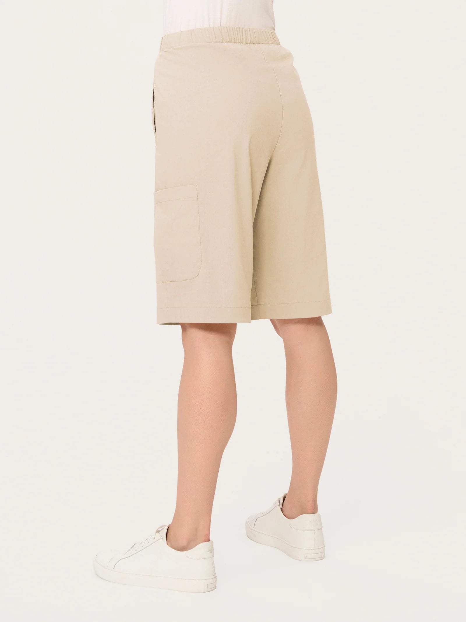 Ragno Pantalone Bermuda Cargo da Donna in Super Fresh DH15P1 2504S38