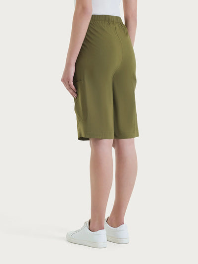 Ragno Pantalone Bermuda Cargo da Donna in Super Fresh DH15P1 2504S38
