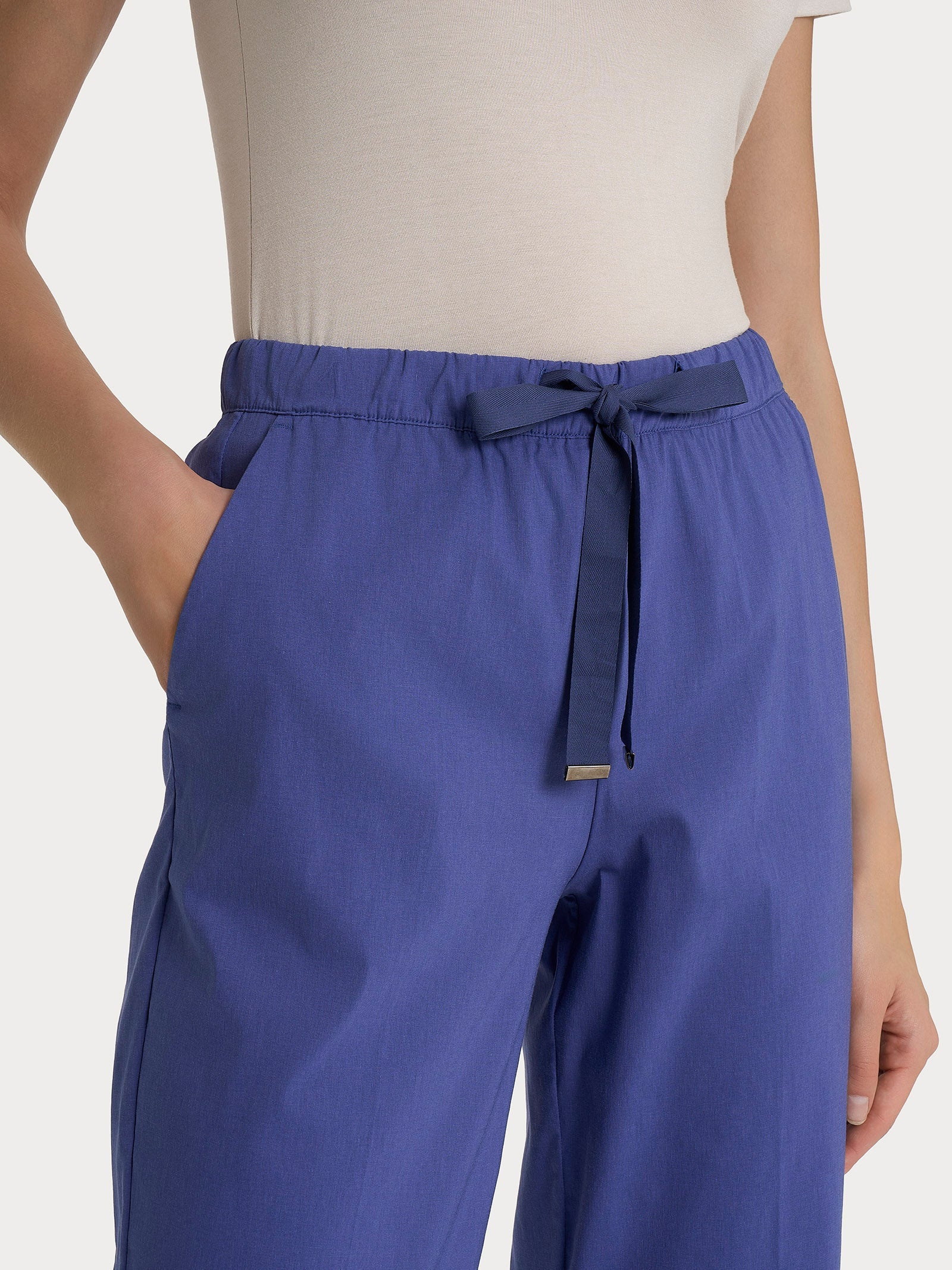 Ragno Pantalone jogger con tasche in Super Fresh DH15PU 2504S46