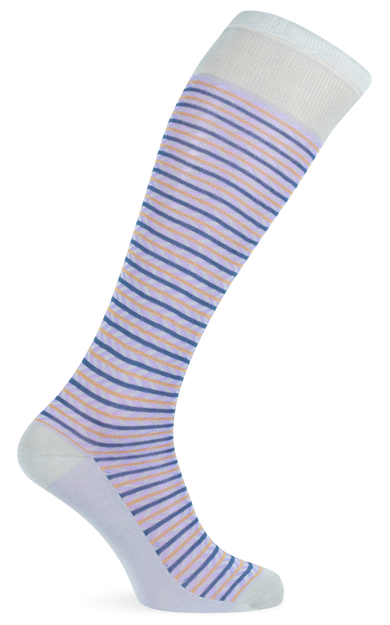 Domenico Maggio Calza Lunga da Uomo in Cotone Filo Fantasia DM437 S90