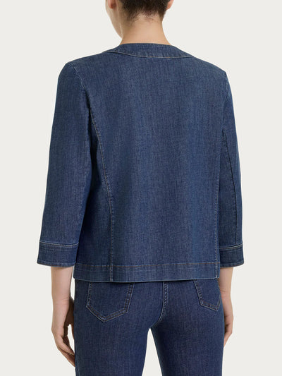 Ragno Giacca con bottoni in Light Denim DN18GW S60