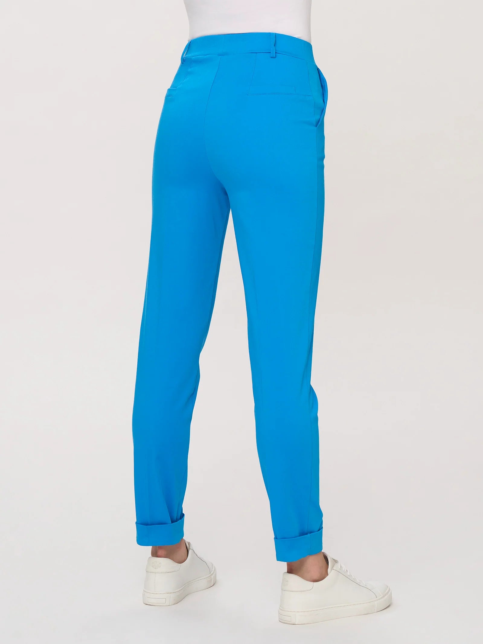 Ragno Pantalone da Donna chino slim con tasche in Satin Power DN22P7 S57 - Vari Colori