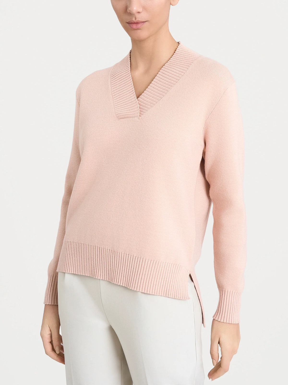 Ragno Maglia Invernale da Donna con scollo a V in Super Soft DN53M2