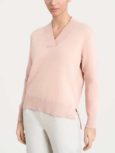 Ragno Maglia Invernale da Donna con scollo a V in Super Soft DN53M2