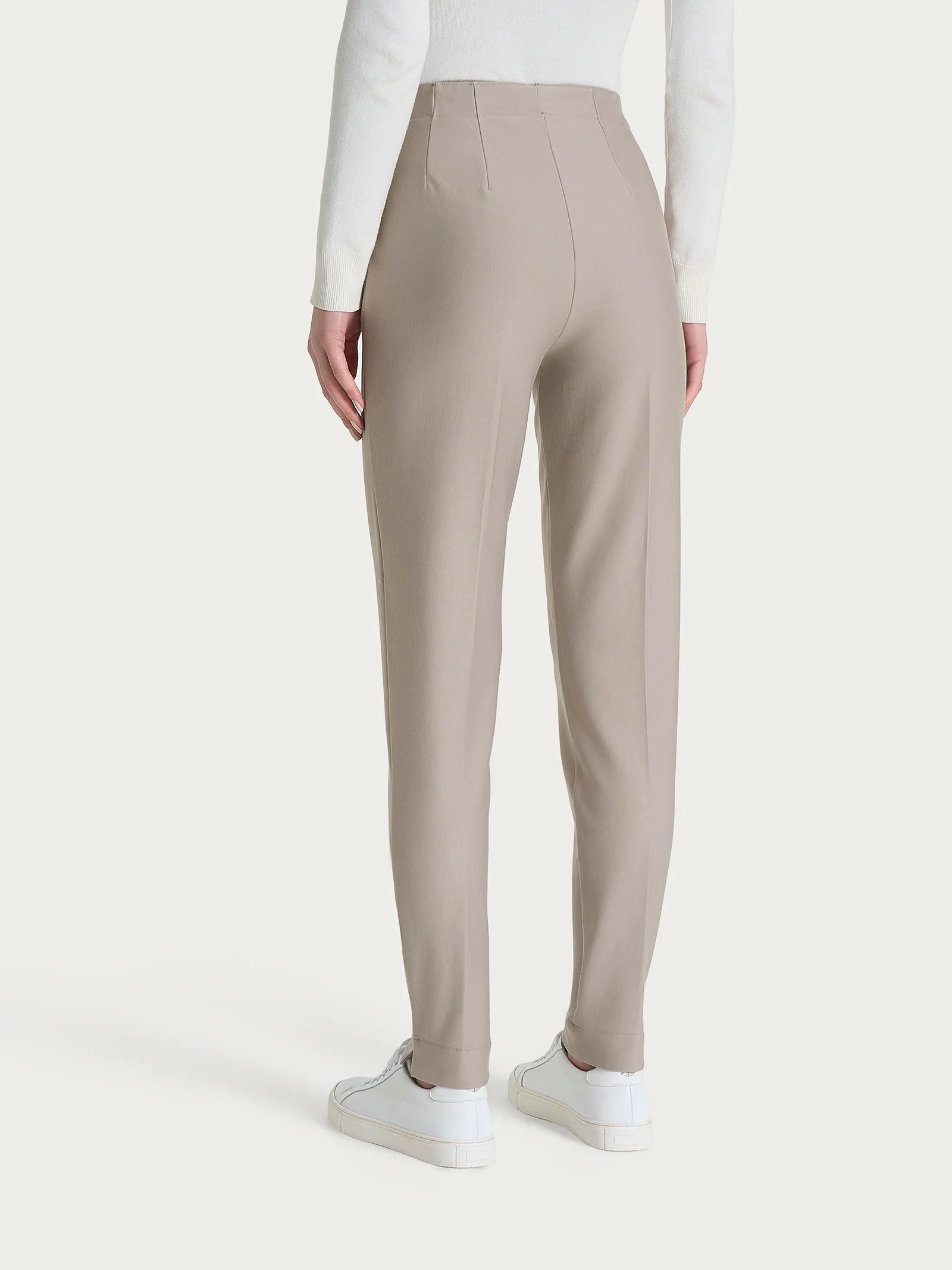 Ragno Pantalone Invernale da Donna a carota con tasche in tessuto Compact DO32PS C13 String