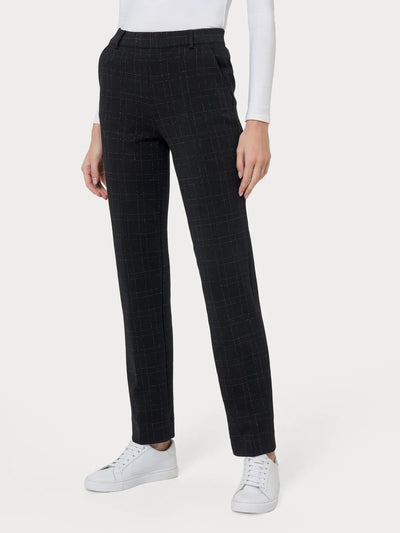 Ragno Pantalone dritto elasticizzato con lurex DO33PP