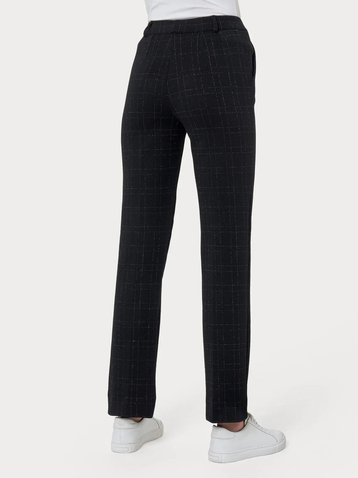 Ragno Pantalone dritto elasticizzato con lurex DO33PP