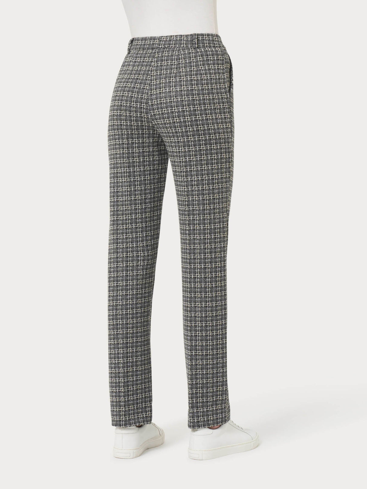 Ragno Pantalone Invernale da Donna dritto con tasche in tessuto Eco Jacquard DO42PP 2411S66