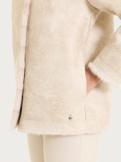 Ragno Fuzzy Coat Giacca double-face DQ43KX