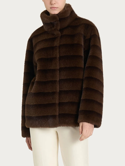 Ragno Fuzzy Coat Giacca double-face DQ43KX