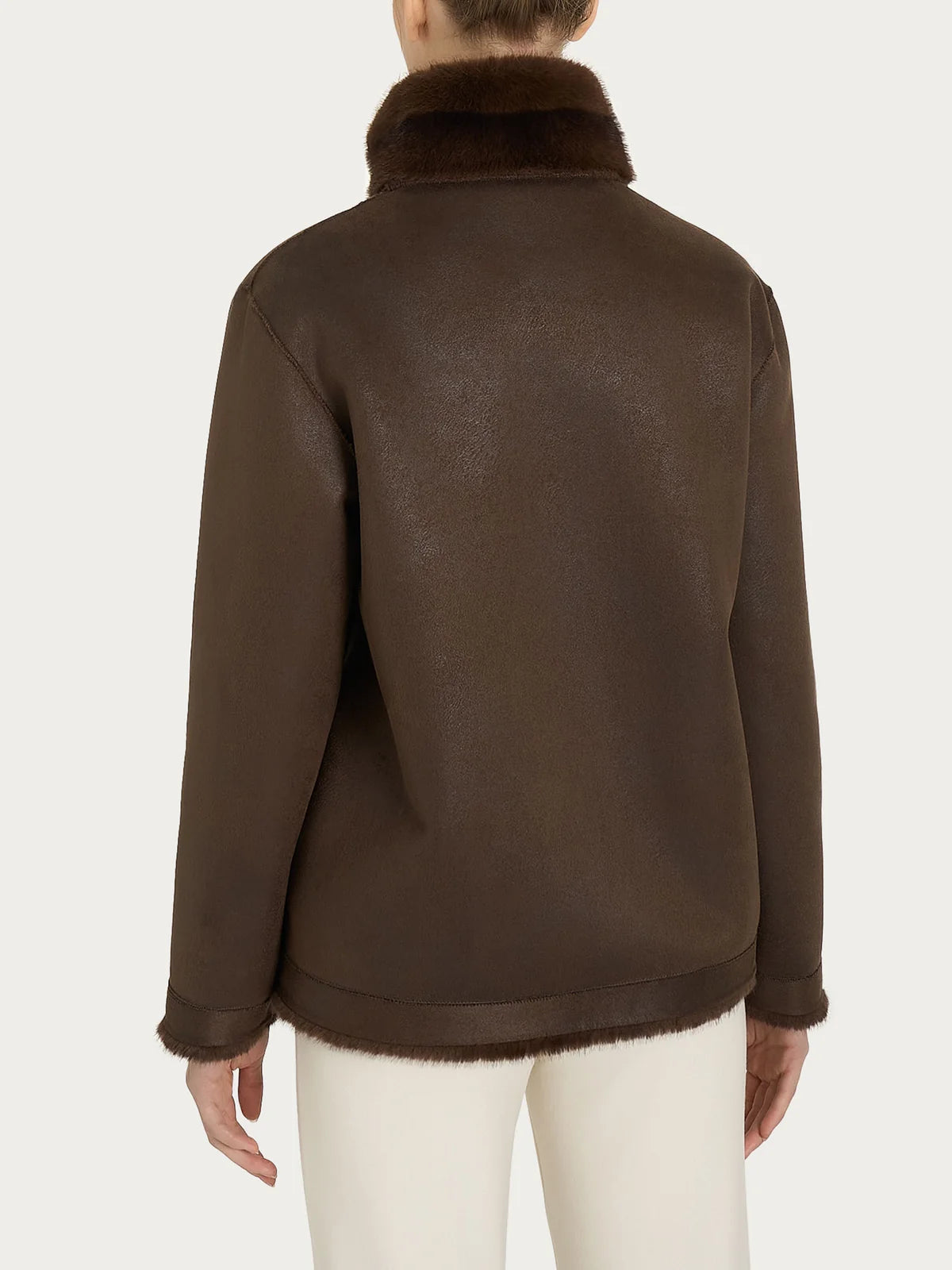 Ragno Fuzzy Coat Giacca double-face DQ43KX
