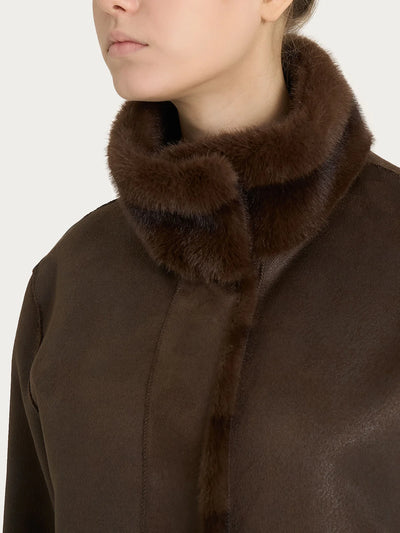 Ragno Fuzzy Coat Giacca double-face DQ43KX