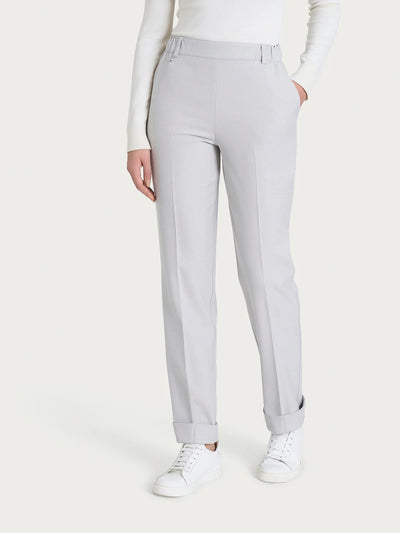 Ragno Pantalone dritto con tasche in Flannel Twill - DR01PP