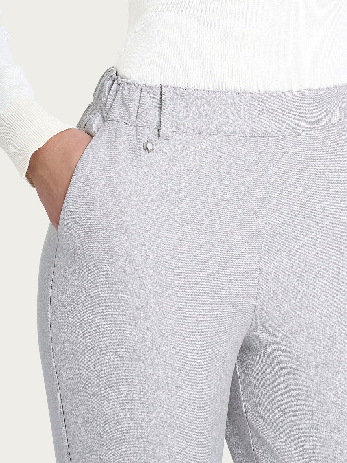 Ragno Pantalone dritto con tasche in Flannel Twill - DR01PP