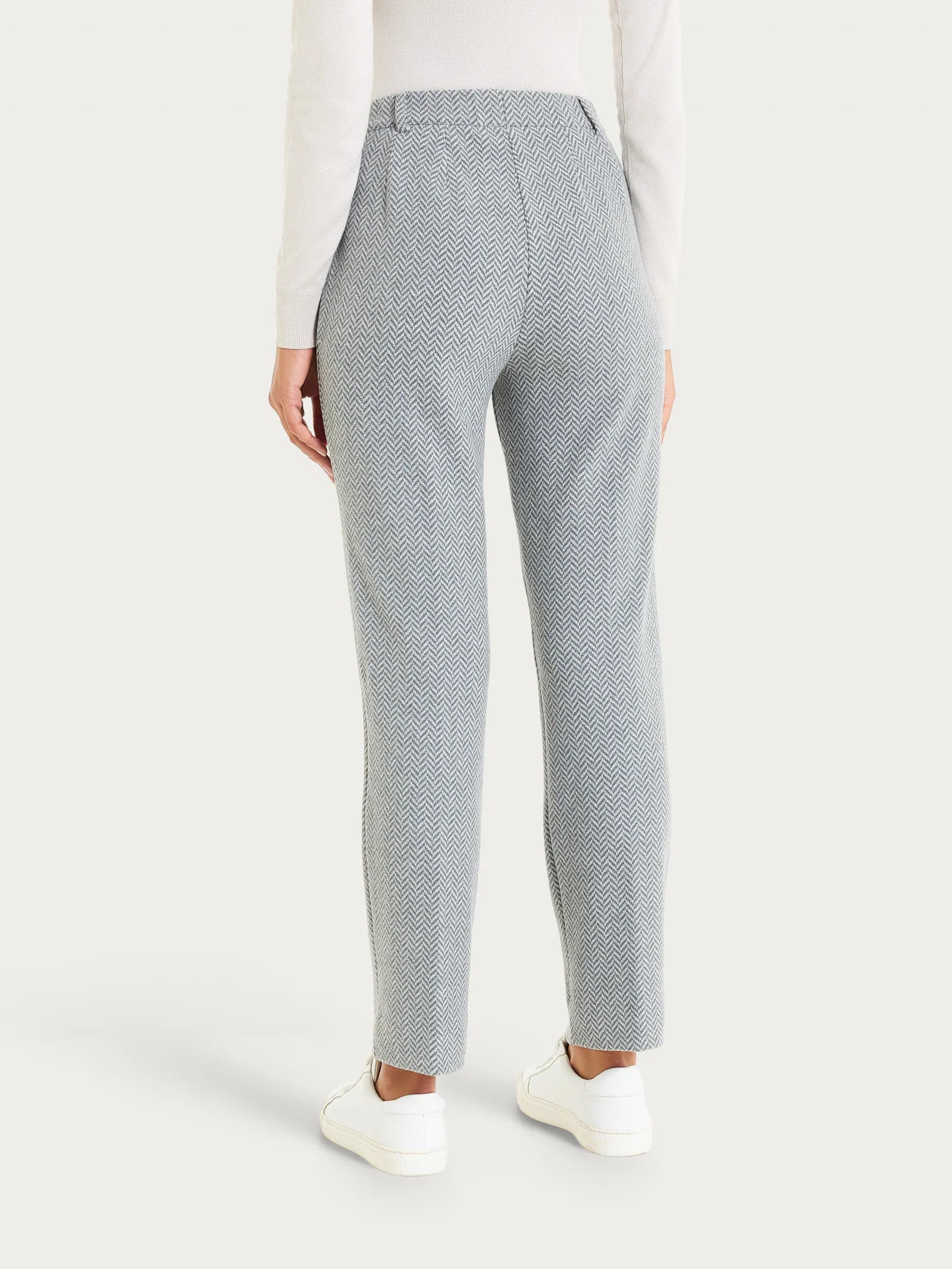 Ragno Pantalone in fantasia dritto con tasche in Eco Jacquard DR38PP 2510S66