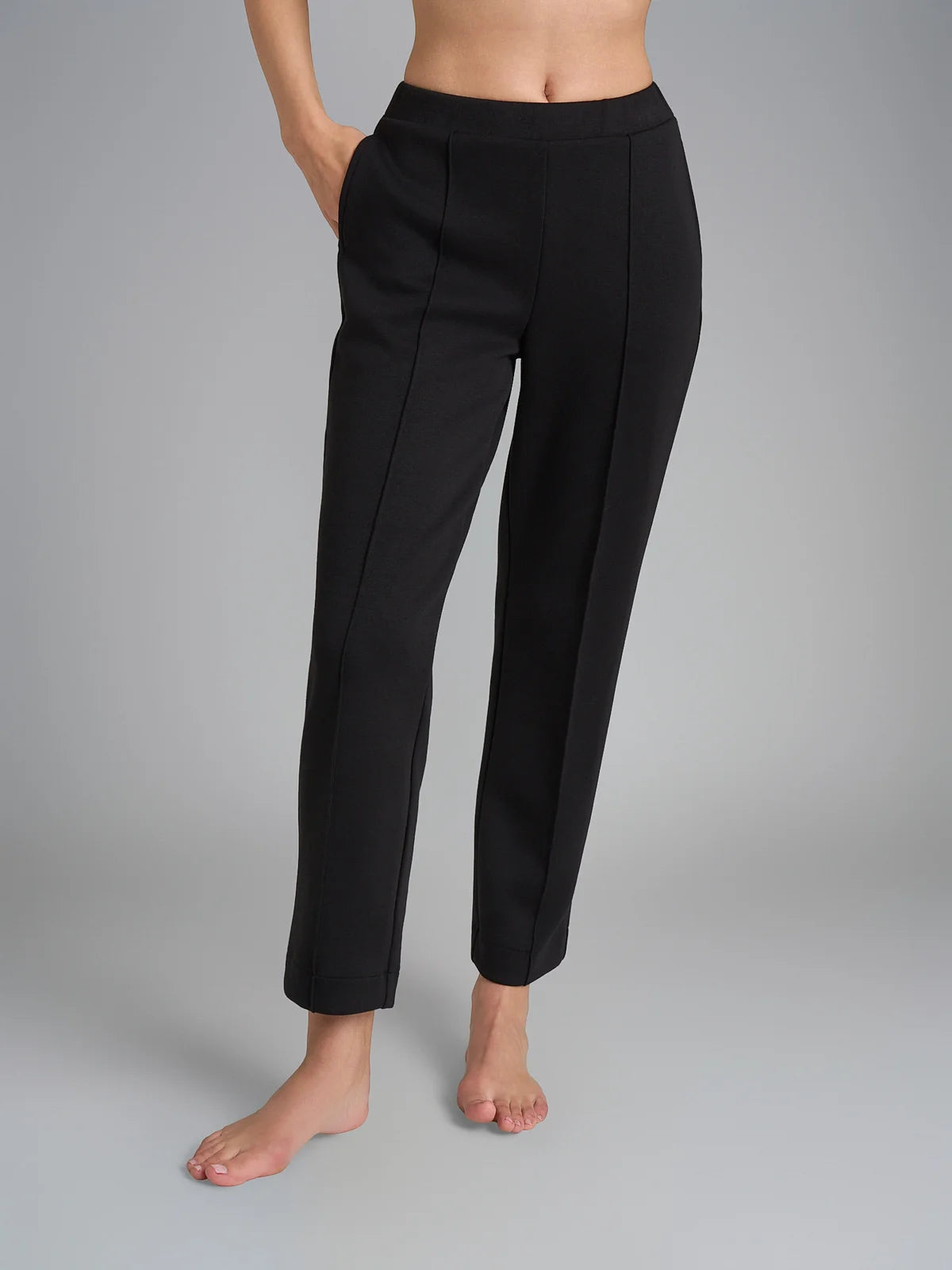 Ragno Pantalone dritto con tasche in Scuba DR76PP