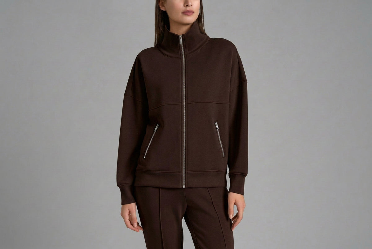 Ragno Giacchina con zip in Scuba DR76XY