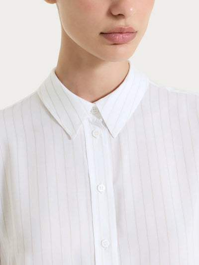 Ragno Camicia a righe in EcoSeta DS57SC S45