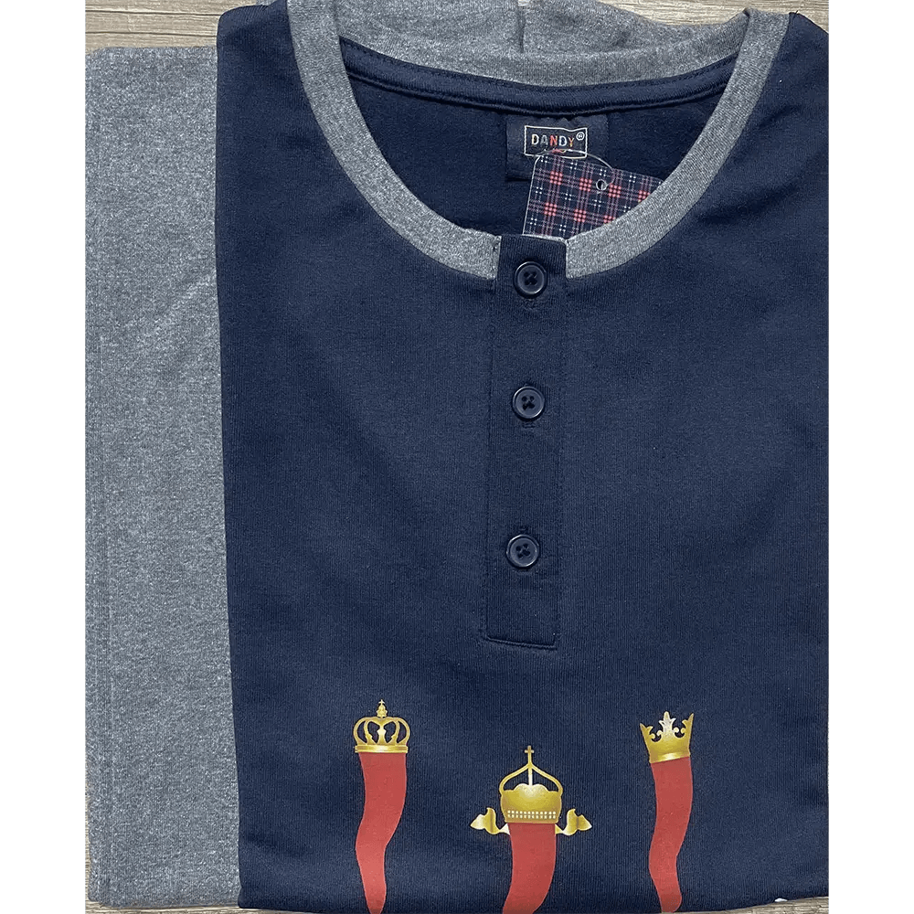 Dandy Pigiama da Uomo Caldo Cotone 152PF S22 - Passarelli Biancheria