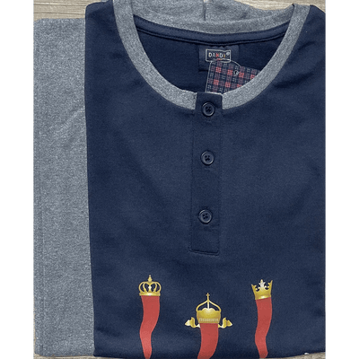 Dandy Pigiama da Uomo Caldo Cotone 152PF S22 - Passarelli Biancheria