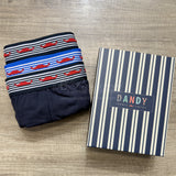 Dandy Set 3 Slip Uomo Con Elastico Esterno Fantasia