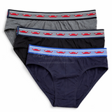 Dandy Set 3 Slip Uomo Con Elastico Esterno Fantasia