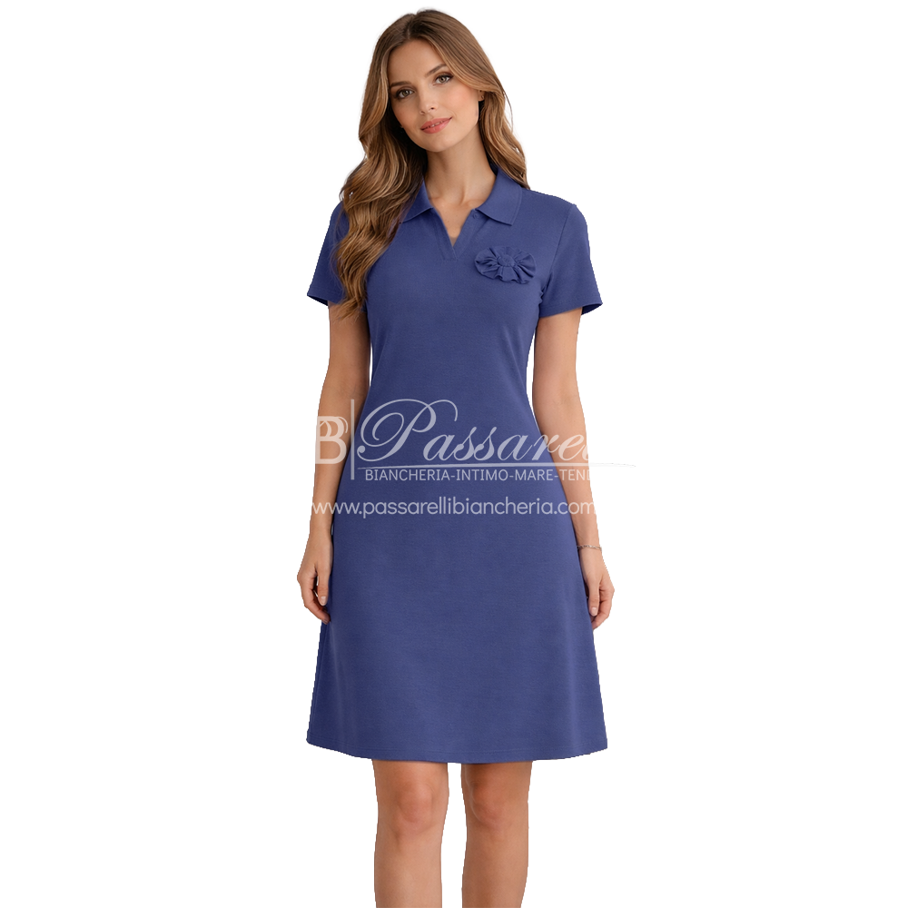 Divas Abito Estivo Maniche Corte in Viscosa A1290 2604S51